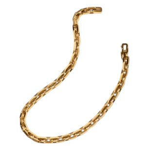 Eddie Borgo Supra Link Necklace 12K Gold Finish